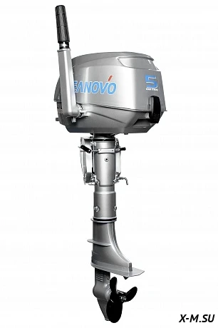 Лодочный мотор SEANOVO SNF5HL с баком 12 л. Лодочный мотор SEANOVO SNF5HL с баком 12 л.