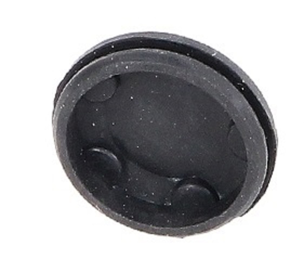 Заглушка катка гусеничного блока (резина) большая Т150