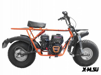 Мотоцикл СКАУТ САФАРИ 3-8  BIGFOOT (перед. и задн. подвеска, 8,0 л.с.,руч. старт, дисковый тормоз)