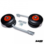 Транцевые колеса ТР двойные трансформеры (откидные)