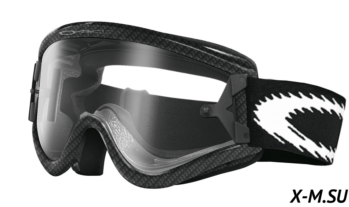 Очки для мотокросса детские OAKLEY O-Frame XS Solid карбон / прозрачная (OO7030-20) Очки для мотокросса детские OAKLEY O-Frame XS Solid карбон / прозрачная (OO7030-20)