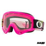 Очки для мотокросса OAKLEY O-Frame Circuit розовые / прозрачная  (OO7029-50)