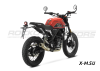 Мотоцикл дорожный ROCKOT SCRAMBLER (красный глянцевый)
