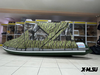 Ходовой комб. (носовой+основной) тент MISHIMO 400 LITE/PRO/LITE DF кмф зеленый (6)