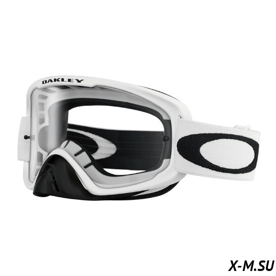 Очки для мотокросса OAKLEY O-Frame 2.0 Solid белые матовые / прозрачная (OO7068-02) Очки для мотокросса OAKLEY O-Frame 2.0 Solid белые матовые / прозрачная (OO7068-02)