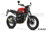 Мотоцикл дорожный ROCKOT SCRAMBLER (красный глянцевый)