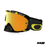Очки для мотокросса OAKLEY O-Frame 2.0 Intimidator серые-желтые  / желтая 24K Iridium  (OO7068-09)