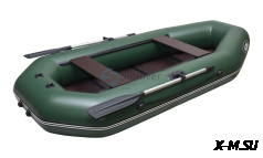 ЛОДКА ПВХ SIBRIVER АГУЛ-275+СЛАНЬ