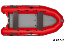 Лодка ПВХ Фрегат 430 FM Light Jet/L/S (ФМ Лайт Джет/Л/С)