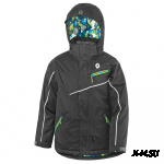 Куртка дет. FLURRY ЧЕРНАЯ