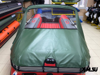 Носовой тент MISHIMO 400 RAPID, RAPID PRO зеленый