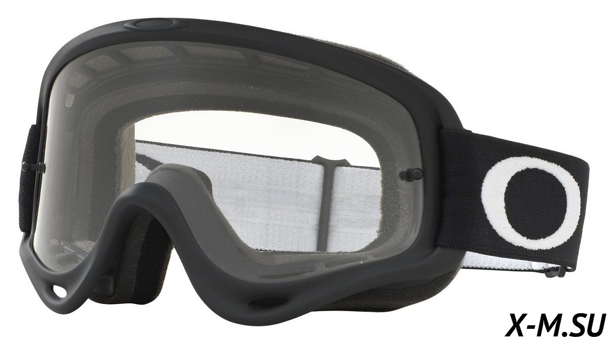 Очки для мотокросса OAKLEY O-Frame Solid черные матовые / прозрачная  (OO7029-52) Очки для мотокросса OAKLEY O-Frame Solid черные матовые / прозрачная  (OO7029-52)