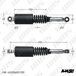 Амортизатор задний (L-315mm,D-12mm,d-12mm) GS150s, GS200s