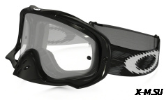 Очки для мотокросса OAKLEY Crowbar Solid черные глянцевые / прозрачная (57-951)