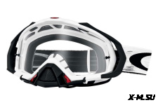 Очки для мотокросса OAKLEY Mayhem Pro Solid белые матовые / прозрачная (OO7051-14)