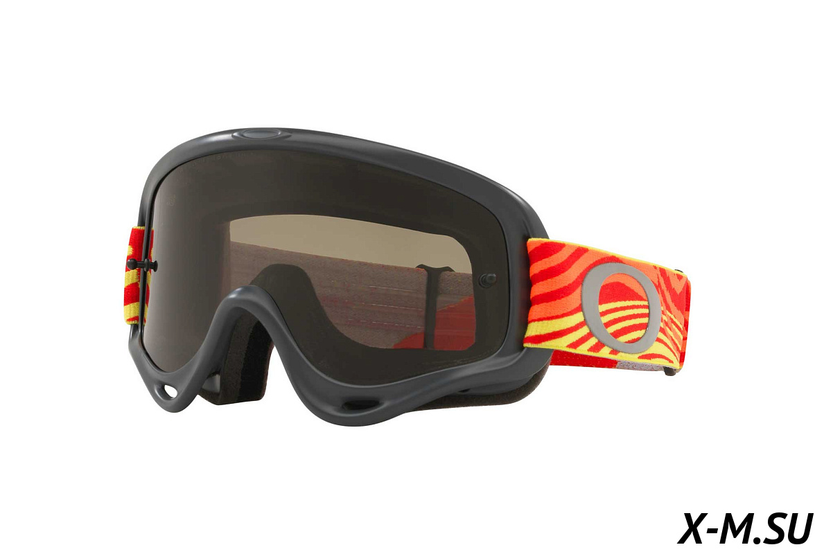 Очки для мотокросса детские OAKLEY O-Frame XS Wind Tunnel черные-оранжевые / темно-серая OO7030-18) Очки для мотокросса детские OAKLEY O-Frame XS Wind Tunnel черные-оранжевые / темно-серая OO7030-18)