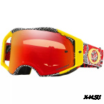 Очки для мотокросса OAKLEY Airbrake Dazzle Dyno Red Yel./ красная Prizm MX (OO7046-66)