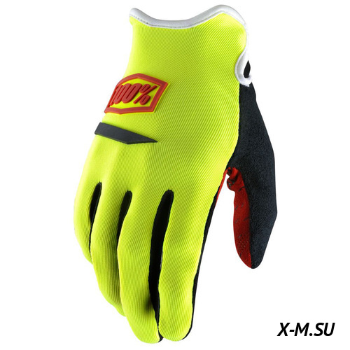 Мотоперчатки женские 100% Ridecamp Women Glove Neon Yellow Мотоперчатки женские 100% Ridecamp Women Glove Neon Yellow