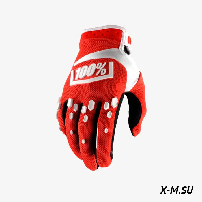 Мотоперчатки 100% Airmatic Glove Red/White Мотоперчатки 100% Airmatic Glove Red/White
