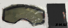 Стекло очков двойное с вентиляцией FLY RACING тонированное с поляризацией