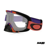 Очки для мотокросса OAKLEY O-Frame 2.0 Pinned Race фиолетовые-красные / прозрачная (OO7068-16)