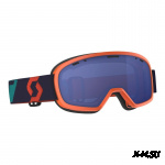 Очки подростк.Buzz Pro Snow Cross orange/blue sky blue