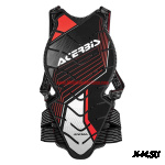 Защита спины PROTECTOR 2.0, black/red