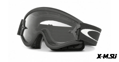 Очки для мотокросса OAKLEY L-Frame Solid черные матовые / прозрачная (01-247)