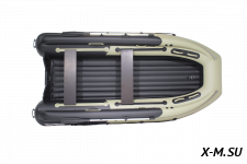 Лодка надувная REEF TRITON 370 S-Max с интегрированным фальшбортом