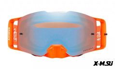 Очки для мотокросса OAKLEY Front Line Pinned Race Orange Red / оранжевая Prizm MX (OO7087-19)