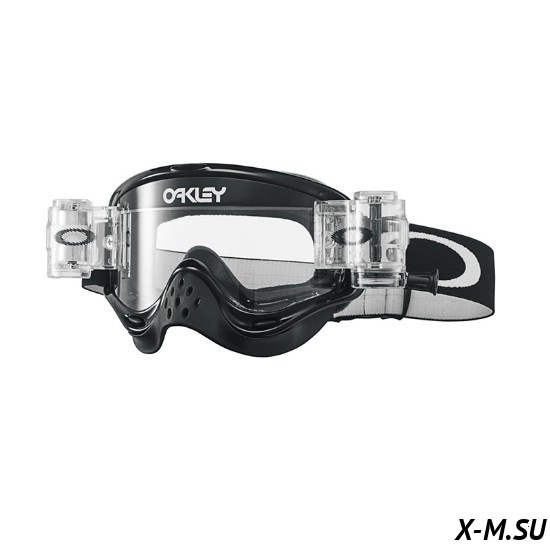 Очки для мотокросса OAKLEY O-Frame Solid черные глянцевые / прозрачная  (OO7029-53) Очки для мотокросса OAKLEY O-Frame Solid черные глянцевые / прозрачная  (OO7029-53)