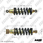 Амортизатор задний (L-265mm,D-10mm,d-10mm) GR