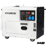 Генератор дизельный HYUNDAI DHY 8500SE