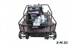 Мотобуксировщик вездеход KOiRA T13 RЕ (понижающий редуктор, электростартер)