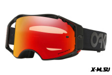 Очки для мотокросса OAKLEY Airbrake Blackout/ красная Prizm MX (OO7046-58)