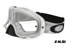 Очки для мотокросса OAKLEY Crowbar Solid белые матовые / прозрачная (57-952)