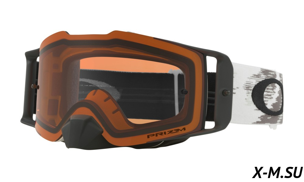 Очки для мотокросса OAKLEY Front Line Matte White Speed / бронзовая Prizm MX (OO7087-06) Очки для мотокросса OAKLEY Front Line Matte White Speed / бронзовая Prizm MX (OO7087-06)