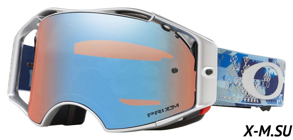 Очки для мотокросса OAKLEY Airbrake E. Tomac Series / синяя Prizm MX (OO7046-70) Очки для мотокросса OAKLEY Airbrake E. Tomac Series / синяя Prizm MX (OO7046-70)