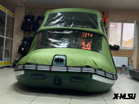 Ходовой комб. (носовой+основной) тент MISHIMO 430 FAMILY PRO/LITE/LITE DF зеленый