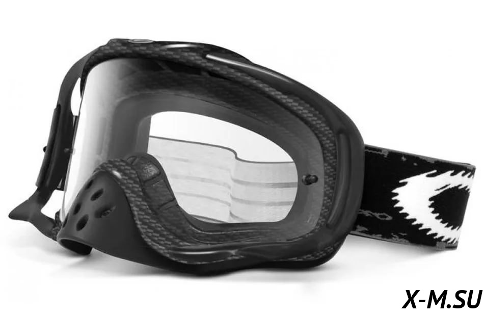 Очки для мотокросса OAKLEY Crowbar Solid карбон / прозрачная (01-703) Очки для мотокросса OAKLEY Crowbar Solid карбон / прозрачная (01-703)