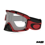 Очки для мотокросса OAKLEY O-Frame 2.0 Intimidator красные-черные / прозрачная (OO7068-06)