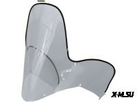 Стекло ветровое для снегоходов Arctic Cat CROSSFIRE увеличенное (высота 51см, толщина 2мм, МПК)