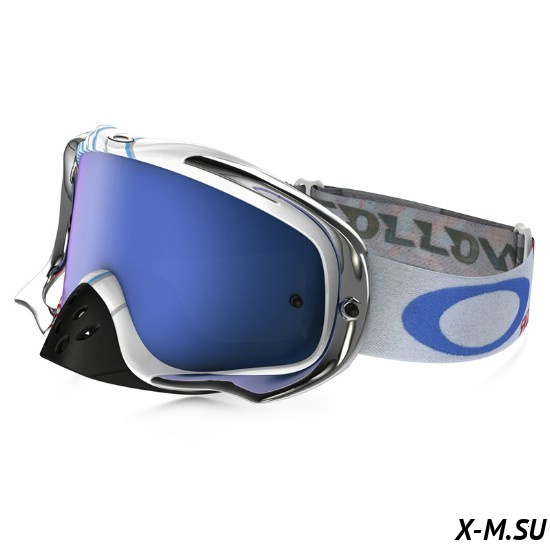 Очки для мотокросса OAKLEY Crowbar R. Villopoto Series  / синяя Iridium  (OO7025-33) Очки для мотокросса OAKLEY Crowbar R. Villopoto Series  / синяя Iridium  (OO7025-33)