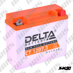 Аккумуляторная батарея 12V7Ah (148x60x128) (залитая, необслуж.) DELTA