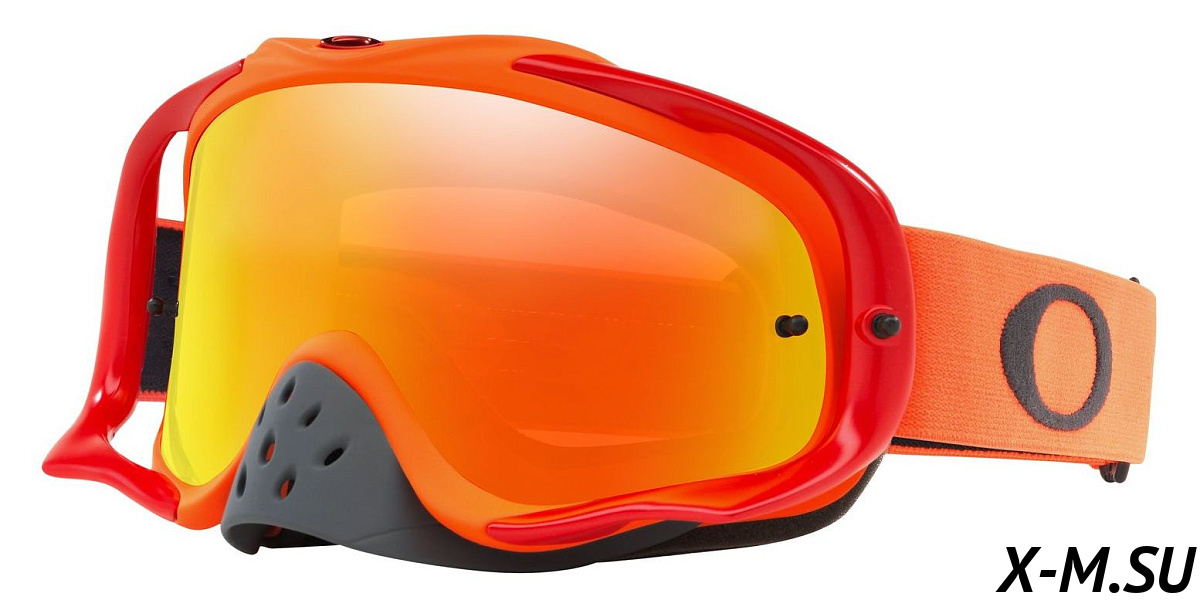 Очки для мотокросса OAKLEY Crowbar Solid красные-оранжевые / оранжевая Iridium  (OO7025-68) Очки для мотокросса OAKLEY Crowbar Solid красные-оранжевые / оранжевая Iridium  (OO7025-68)