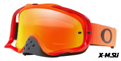 Очки для мотокросса OAKLEY Crowbar Solid красные-оранжевые / оранжевая Iridium  (OO7025-68)