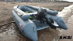 Надувная лодка НДВД ROCKY 395 + фальшборт