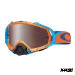Очки для мотокросса OAKLEY Mayhem Pro Heritage оранжевые-синие / черная Prizm MX (OO7051-45)