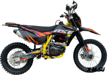 Эндуро / кроссовый мотоцикл BSE Z3 V 21/18 Yellow Twist (015)