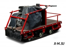 Мотобуксировщик MOTODOG 500, 9 задний привод